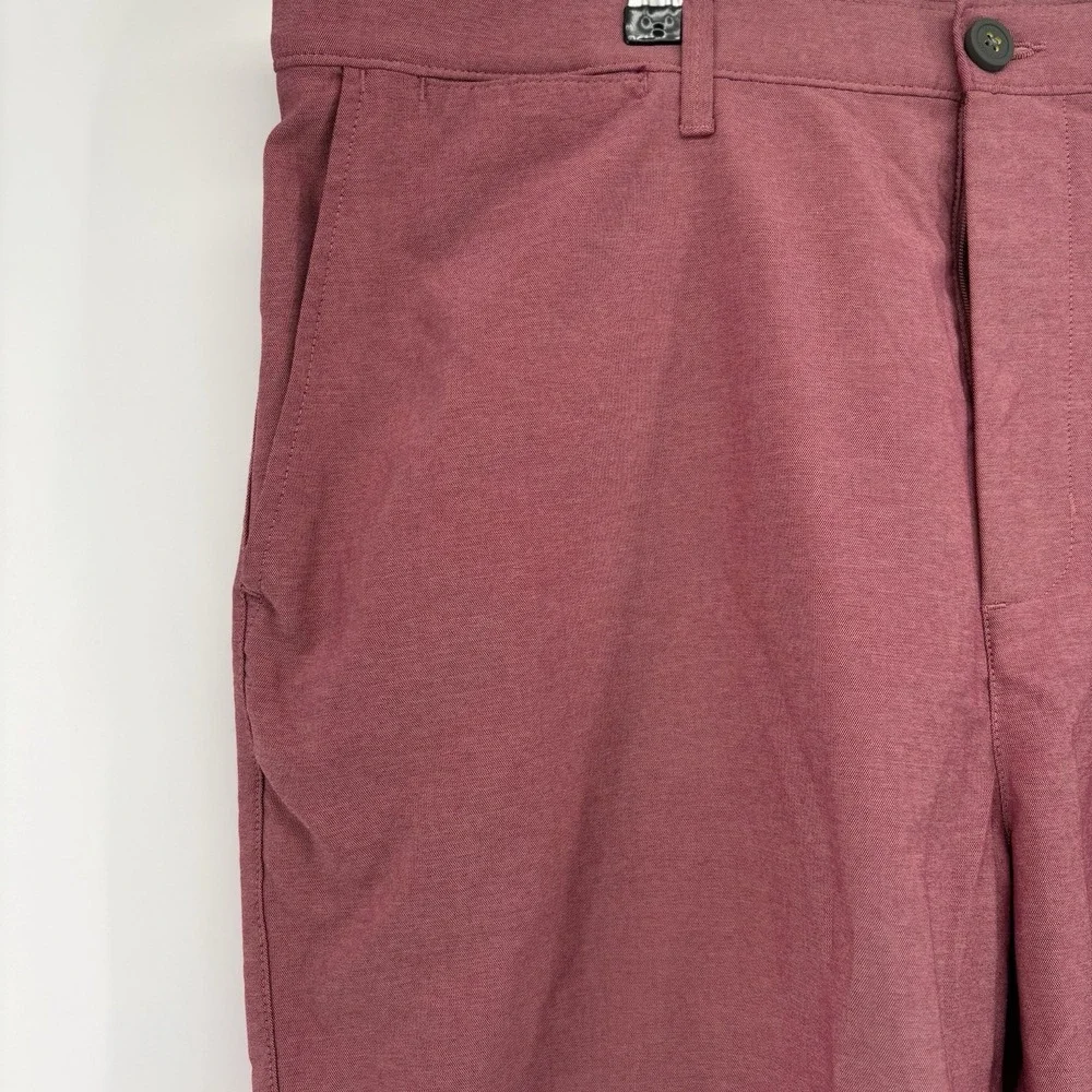 Vintage‎ Caribbean Performance Men's Pink Flat Front Shorts Size 34